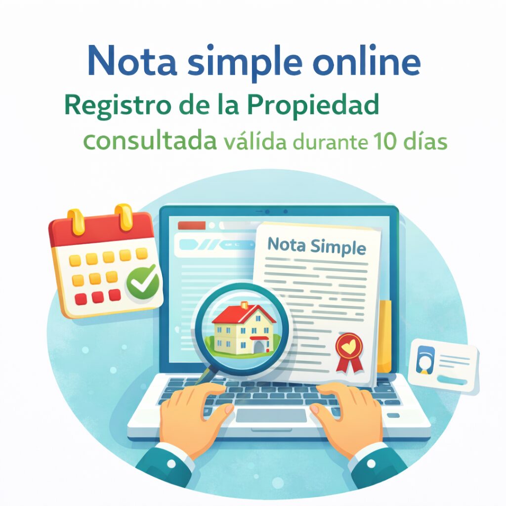 NOTA SIMPLE ONLINE
